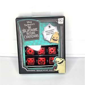 Disney Tim Burton's The Nightmare Before‎ Christmas Premium Dice Set